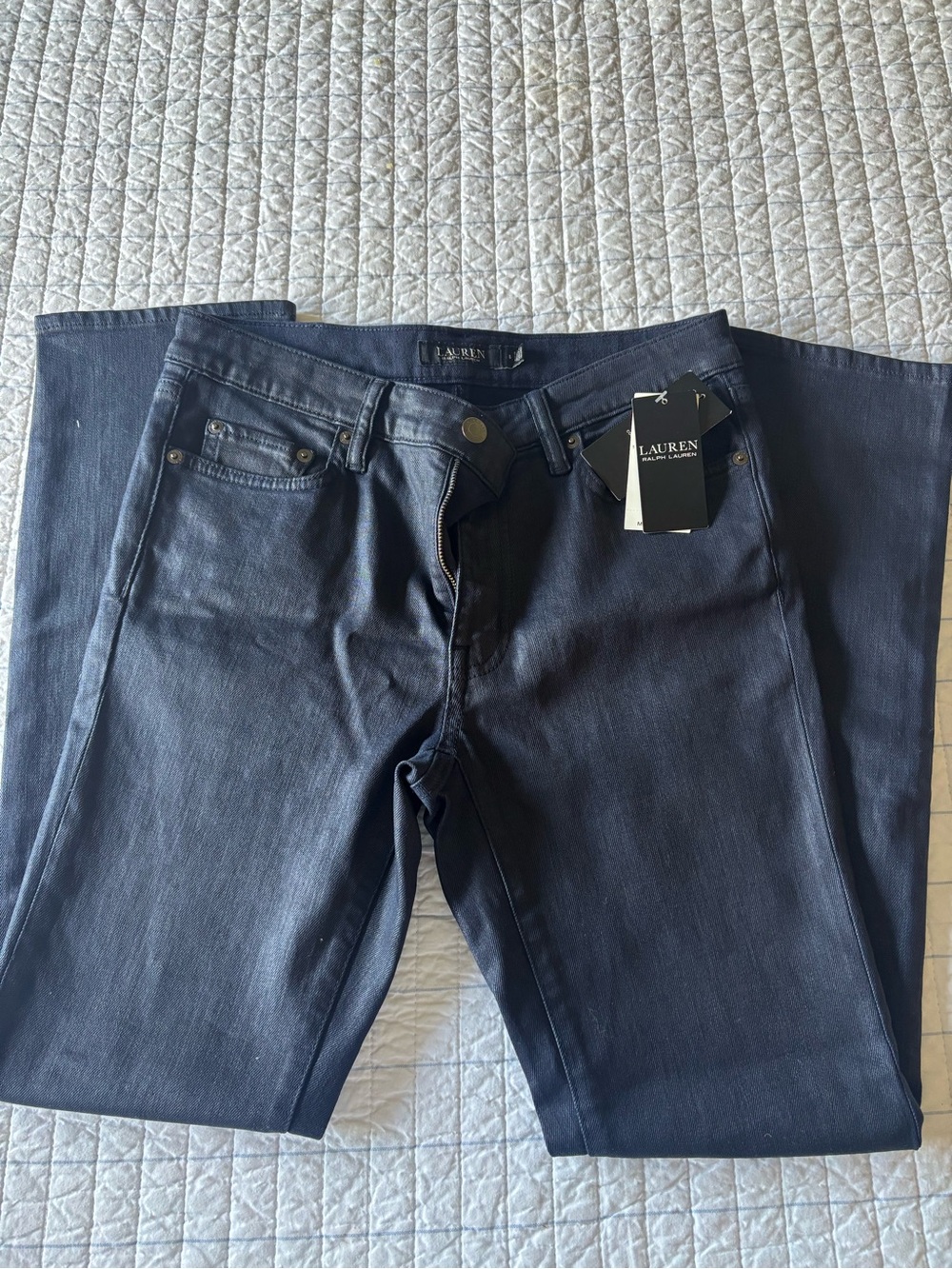 Lauren Ralph Lauren Waxed Jeans